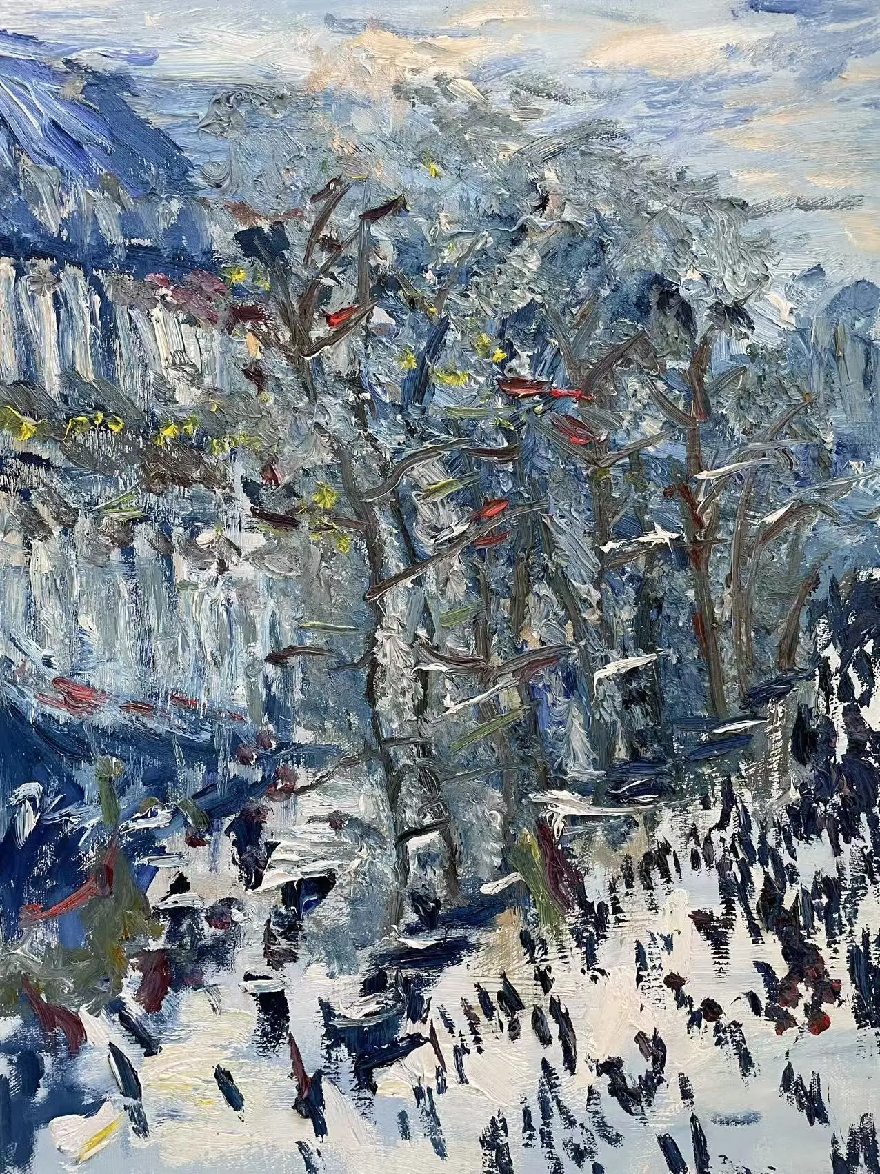 Oil on canvas
